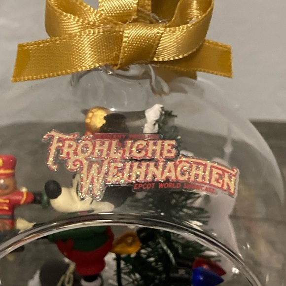Disney Parks Epcot Germany Mickey Mouse Christmas Ornament - Picture 2 of 8